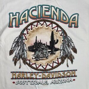 Harley Davidson Cycles Men's 2XL‎ Hacienda Scottsdale, AZ Dreamcatcher T-shirt